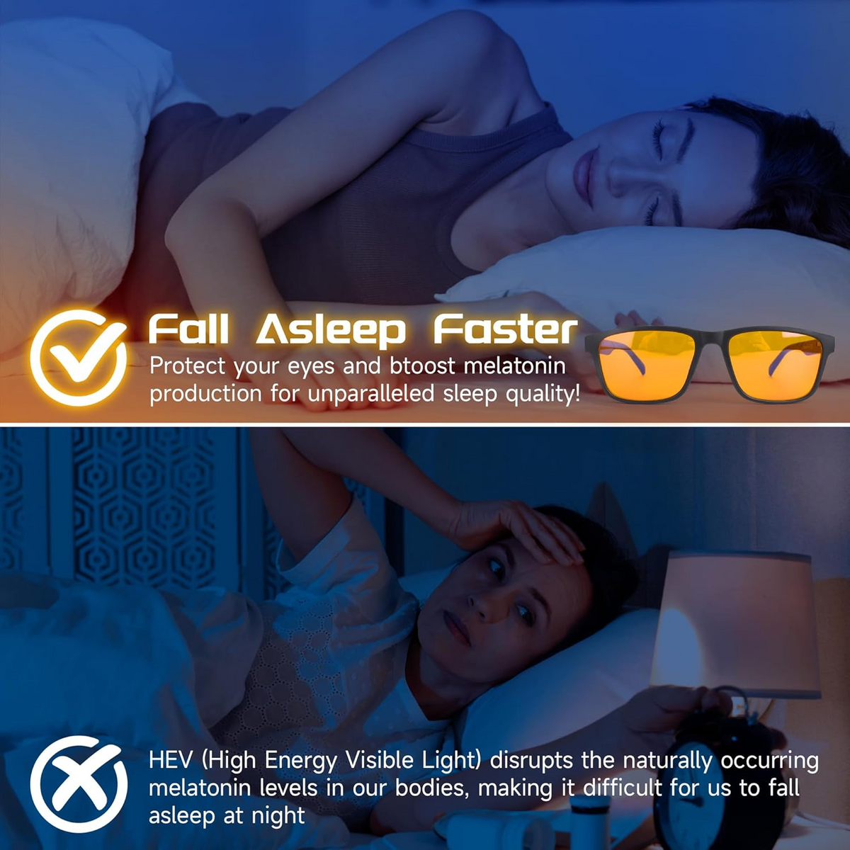 Anti-Fatigue Blue Light Glasses