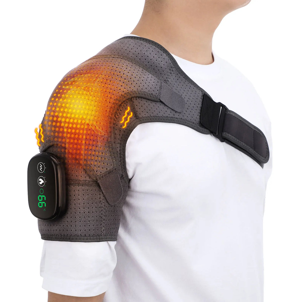 Heated Shoulder Pain Relief Massager