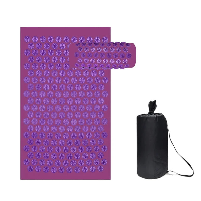 Acupressure Yoga Mat with Pillow
