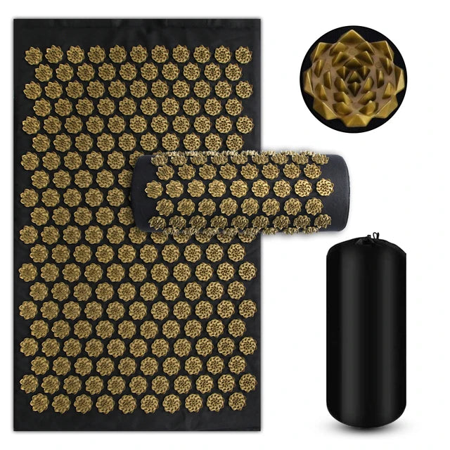 Acupressure Yoga Mat with Pillow