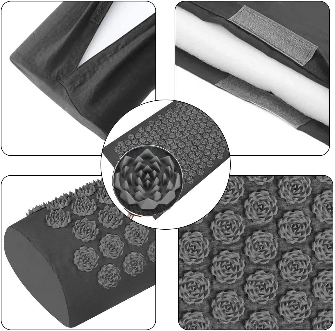 Acupressure Yoga Mat with Pillow