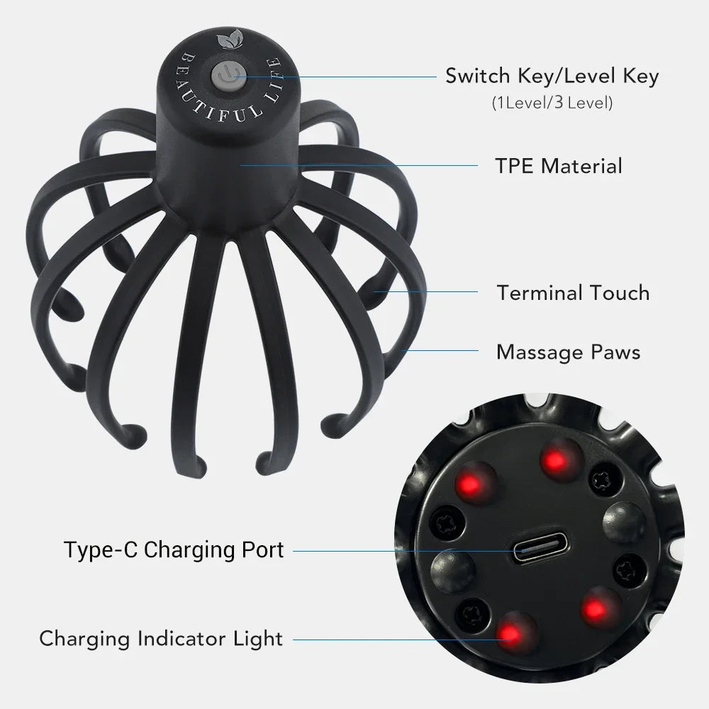 Electric Claws Head Massager
